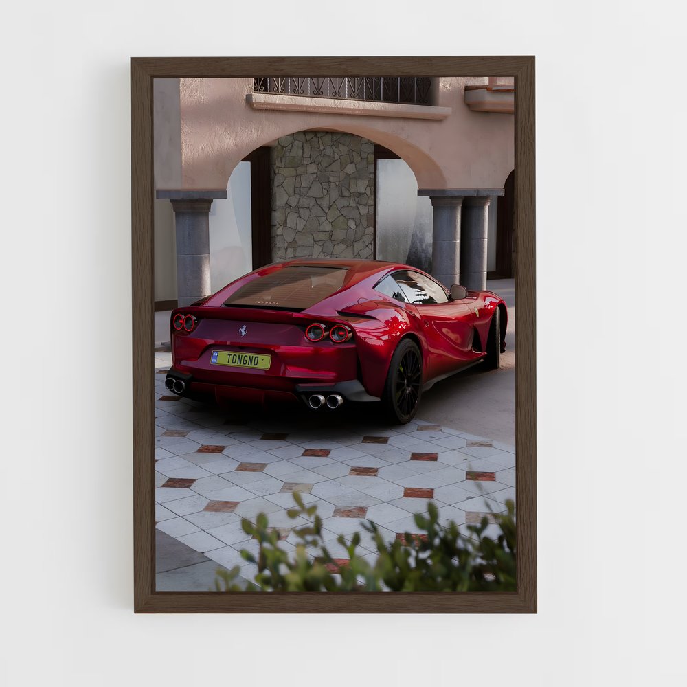 Poster Superfast Rêve – affiche Ferrari (vue 5)